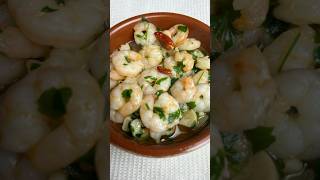 🦐GAMBAS AL AJILLO FÁCIL Y DELICIOSOGARLIC PRAWNS🦐 gambas cocina [upl. by Anrol932]