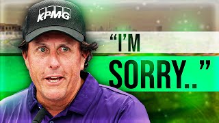 Phil Mickelson Shocked The PGA with Saudi Arabia Super Golf League [upl. by Aniar792]