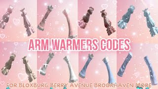 New 3D Layered Arm  Hand Warmer Codes For Bloxburg and Berry Avenue [upl. by Bubb]