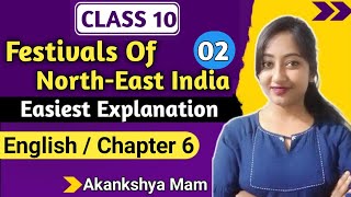 festivals of north east india 10th class  in odia  question answer  class 10 english  part 2 [upl. by Meredi]