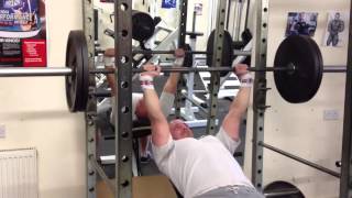 Incline Bench Press 100kg x6 [upl. by Jenda221]