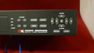 DX4004250 Dvr Pelco 4 canales [upl. by Chrissie]