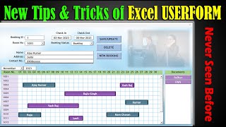 Excel Vba  Userform  Never Seen Before  Tips amp Tricks [upl. by Wallas677]