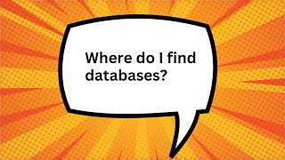 Contents of databases [upl. by Allecnirp]