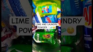 LIME AND LAUNDRY POWDER SQUEEZES 🤤🍋🫧 [upl. by Odell]