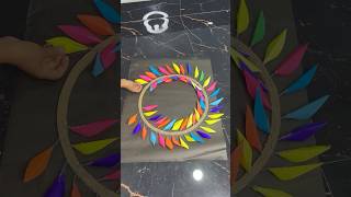 Beautiful Flower Paper Craft short reel viral trending youtubeshort floraldecor papercraft [upl. by Gaspar]