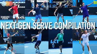 Serve Compilation  Slow Motion 2021 [upl. by Lexine298]