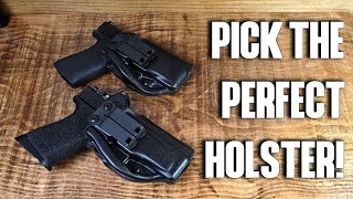 Pick the Best Holster for Concealed Carry Appendix IWB CCW [upl. by Sharron877]