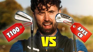 Titleist T100 vs Callaway Apex CB Irons  I’ve Made My DECISION [upl. by Tanaka]