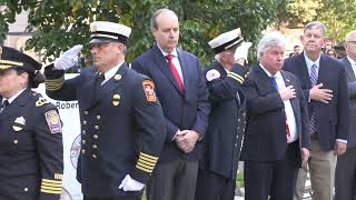 Brockton September 11th Commemoration Ceremony 91124 [upl. by Lurlene]