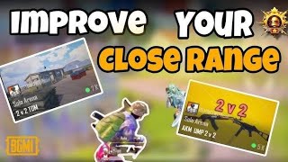 Improve your Close Range Akm and ump45 2v2 aim practice in wow mode [upl. by Ociram]