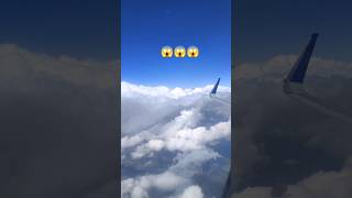 Cloud view  cloud view from airplane shortvideo shorts travel cloudview cenematic nature [upl. by Adnalue]