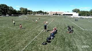 ARIANA two years up and TWO GOALS vs Wheaton United 2015 Red  50   IWSL Div A  2015 Girls [upl. by Elagibba]