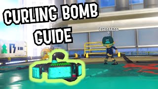 How to use the Curling bomb in Splatoon 3 [upl. by Iniffit]