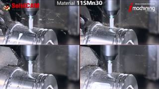 iMachining on OKUMA Mill Turn 9 Axis [upl. by Eivla974]