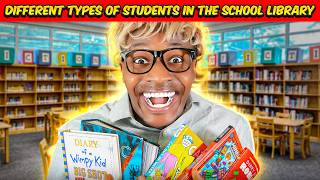 Different types of Students in the School Library [upl. by Rhoda]