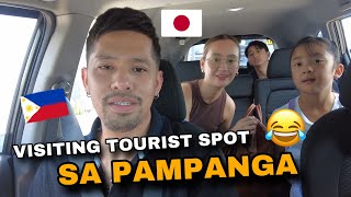 VISITING TOURIST SPOT IN PAMPANGA PHILIPPINES 🇯🇵🇵🇭 😁 Bakasyon sa Pinas [upl. by Orsino78]