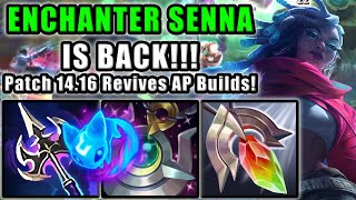 ENCHANTER SENNA IS BACK  Diamond Support  Patch 1416 [upl. by Mchenry]