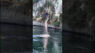 Bungee jump in Taupo New Zealand bungee bungeejumping newzealand [upl. by Berwick]