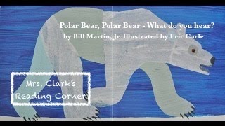 Polar Bear Polar Bear What do You Hear Read Aloud [upl. by Sukramed]