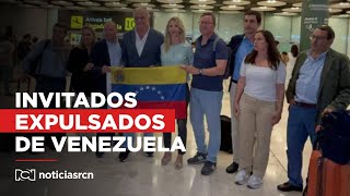 “Es una dictadura desquiciada Hemos sido maltratados” diputados expulsados de Venezuela [upl. by Boy]