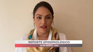 Reporte epidemiológico COVID19 para Costa Rica  29 de agosto [upl. by Mita]