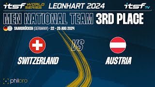 Switzerland vs Austria  3rd place  ITSF 2024 World Series Leonhart Men National Team [upl. by Nilyahs]