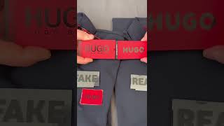 Fake vs Real Hugo Boss Polo T shirt [upl. by Jobyna404]