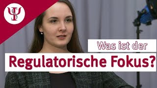 Regulatorischer Fokus  Sozialpsychologie mit Prof Erb [upl. by Ennovaj]