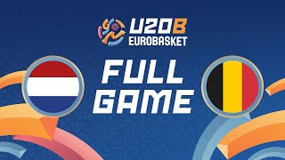 Netherlands v Belgium  Full Basketball Game  FIBA U20 Womens EuroBasket 2024 Division B [upl. by Leesen]