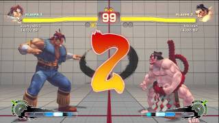 SSF4 sushiya THawk VS tokozan Honda [upl. by Blanka]