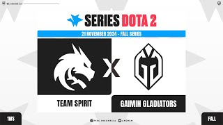 Bahasa ID Team Spirit vs Gaimin Gladiator Bo3  1win Series Dota 2 Fall VEENOMONDOTA [upl. by Lodhia540]