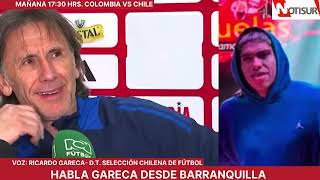 Habla Ricardo Gareca desde Barranquilla [upl. by Iolenta669]