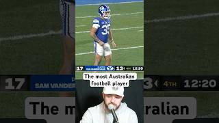 Most Australian football player football australia australian sports afl byu cfb [upl. by Hewitt]