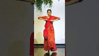 Manwa Laage  Semi Classical Dance Shorts SemiClassical [upl. by Eillac340]