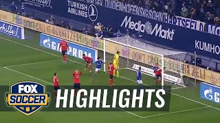 Max Meyer grabs Schalke latewinner against Hertha Berlin  2015–16 Bundesliga Highlights [upl. by Nelo667]