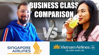 Singapore Airlines vs Vietnam Airlines  Business Class Battle [upl. by Beal619]