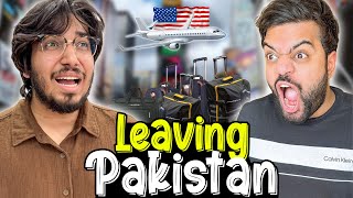 Ducky Se Naraz Ho Kar America Ja Raha 💔  Leaving Pakistan 😭 [upl. by Netsruk]