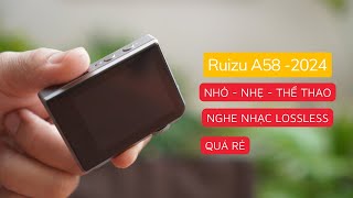 Máy nghe nhạc Ruizu A58 mới 2024 [upl. by Oicnevuj]