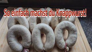 „Hausgemachte Knappwurst Traditionelles Rezept für den perfekten Genuss“ [upl. by Morris78]