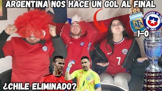 Argentina vs Chile 10  Reacción de chilenos  Copa América 2024 [upl. by Nedarb]