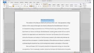 Using Headings and Subheadings in APA Formatting [upl. by Aihsenot107]