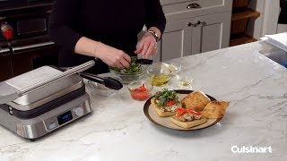 Cuisinart Italian Panini made with the Griddler Five GR5BC [upl. by Kelbee]