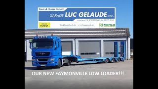 Onze nieuwe Faymonville Multimax dieplader [upl. by Schnur]