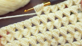 💯👌Wow 💯👌Very easy crochet baby blanket online tutorial for beginners crochet [upl. by Nahtnhoj]