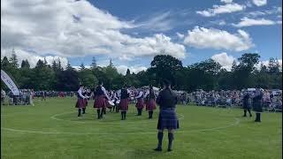 Turriff amp District Pipe Band European Pipe Band Championships 2022 [upl. by Notsuoh]