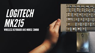 Logitech MK215 Wireless ⌨️ Keyboard amp 🐭 Mouse Combo  Full Tagalog Review  2022 [upl. by Hendry]