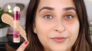 Maybelline Instant Age Rewind Concealer Flawless Base  Quick Concealer Review  All Swatches [upl. by Inez]