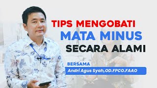 TIPS MENGOBATI MATA MINUS SECARA ALAMI  VIO Optical Clinic [upl. by Meekah]