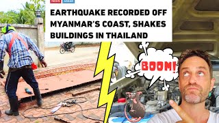 THAILAND Trouble In Paradise part 7  Earthquakes  Noise  House Repairs  Car Trouble [upl. by Sardella]